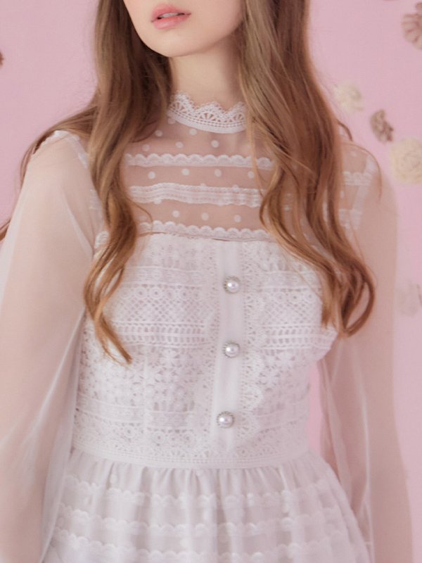 画像7: 【SALE!!】【即日発送】バニーワンピースコスプレ/レースワンピース【sugar nineハロウィン3点セット】【S-Lサイズ/1カラー】[OF01]