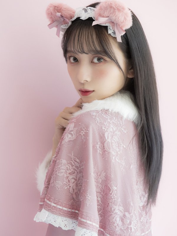 画像7: 【SALE!!】【即日発送】ファーポンチョ付きベアメイドコスプレ/ワンピースコスプレ【sugar nineハロウィン4点セット】【S-Lサイズ/1カラー】[OF01]