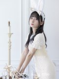 【値下げ！】【即日発送】バニーレースワンピースコスプレ/マーメイドスカート【sugar nineハロウィン3点セット】【S-Lサイズ/2カラー】(SU220153)[YMT]
