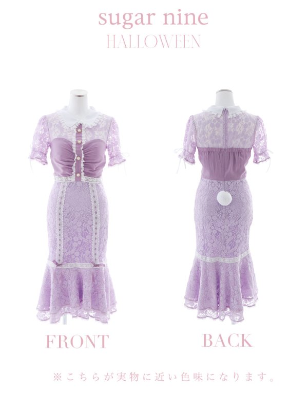画像22: 【SALE!!】【即日発送】【ハロウィン】 バニーレースワンピースコスプレ 【コスプレ3点セット】【S-Lサイズ/2カラー】[OF01]