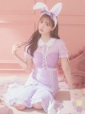 【値下げ！】【即日発送】バニーレースワンピースコスプレ/マーメイドスカート【sugar nineハロウィン3点セット】【S-Lサイズ/2カラー】(SU220153)[YMT]