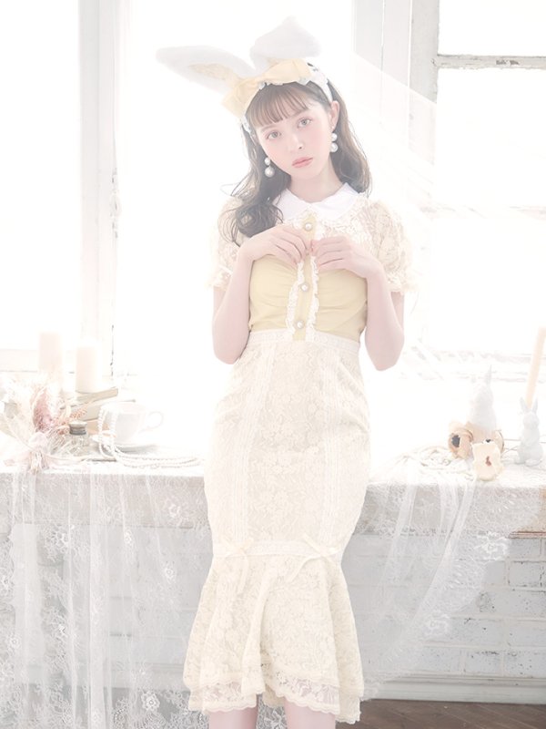 画像11: 【SALE!!】【即日発送】【ハロウィン】 バニーレースワンピースコスプレ 【コスプレ3点セット】【S-Lサイズ/2カラー】[OF01]