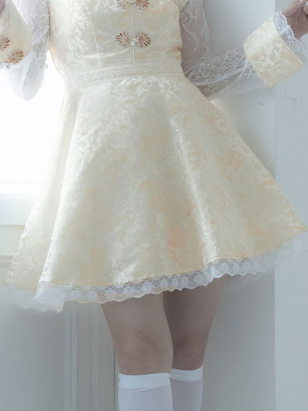 画像6: 【即日発送】Aライン/フレアスカートチャイナコスプレ【sugar nineハロウィン3点セット】【S-XLサイズ/2カラー】[HC03]