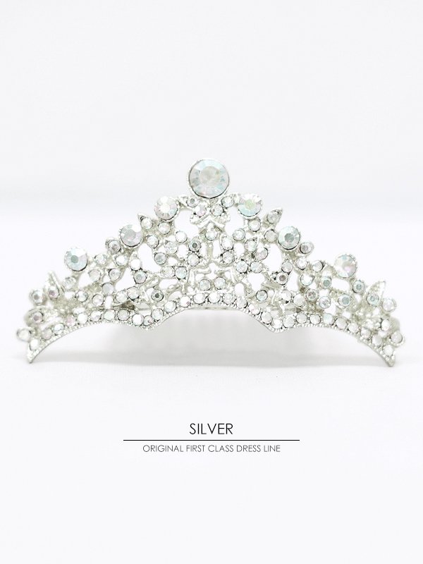 画像3: 【アクセサリー：ヘアアクセ】【Angel R/エンジェルアール】サークルストーン/ ビジュー/ ティアラ/ バースデー/ ウェディング/ ヘアアクセ/ 髪飾り[OF02]