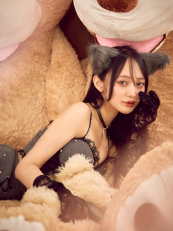 画像4: 【即日発送】【送料無料！】【ハロウィン】ウルフランジェリーセットアップ【コスプレ6点セット】【XS-Lサイズ/1カラー】[HC03]