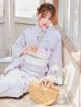 画像1: 【即日発送】可憐なパープルxホワイト牡丹浴衣【浴衣３点セット 浴衣/帯/下駄】OBI-siwa-202-ok-6-W / HIMO-900-yn-8-P / YA-943-kj-BAKEDP / HEKO-800-sb-4-P / GETA-02-ok-2-IV [YMT] (1)