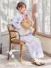 画像10: 【即日発送】シャーベットフラワー牡丹浴衣【浴衣３点セット 浴衣/帯/下駄】OBI-g-500-kj-8-GY / HIMO-900-yn-5-IV / HEKO-800-sb-5-WH / YA-1079-kj-6-W / GETA-01-kj-3-IV/ [YMT]