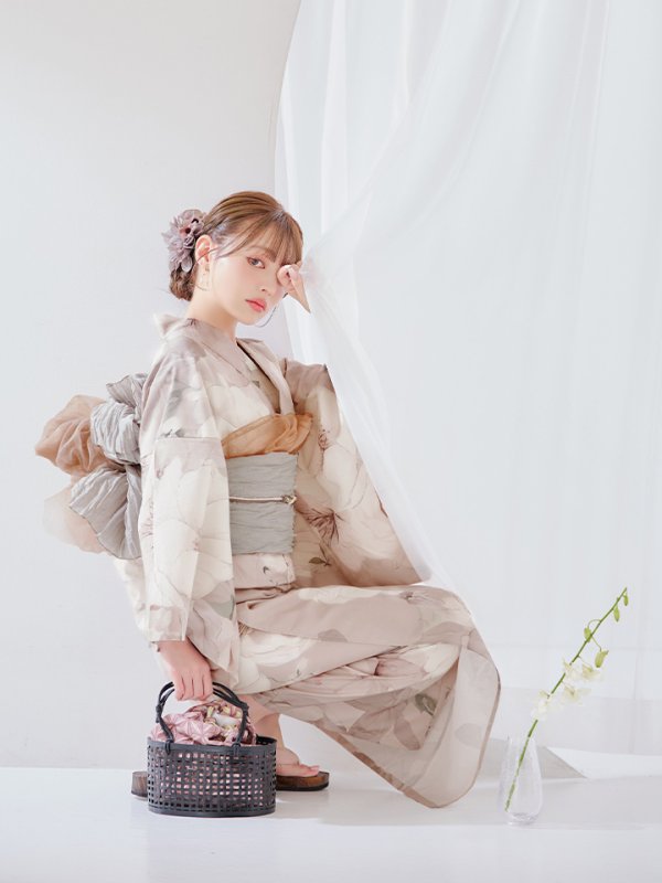 モデル：ちぃぽぽ　身長158cm　着用サイズ：Fサイズ