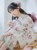 画像14: 【予約 / 5月下旬発送予定】可憐に咲くローズ柄浴衣 OBI-siwa-204-wk-13-LV / HIMO-900-yn-4-GYxGY / HEKO-800-sb-1-BAKEDP / YA-1070-kn-DuP / GETA-02-ok-6-PL/ [yo/OF01]