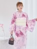 画像6: アンティーク薔薇浴衣 OBI-siwa-200-kj-13-OW / HIMO-900-yn-5-IV / HEKO-800-sb-5-W / YA-1079-kj-8-W / GETA-01-kj-7-P [YMT]