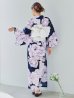 画像18: 【即日発送】ライラック牡丹ネイビー浴衣 【浴衣３点セット 浴衣/帯/下駄】OBI-hira-100-ok-15-WxW / HIMO-900-yn-3-GYxGD / YA-1027-wk-PL / GETA-01-kj-3-IV/ [/OF01]