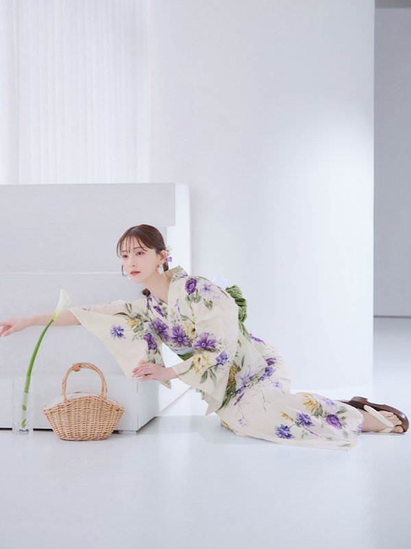 モデル:麻亜里 身長:160cm 着用サイズ:Fサイズ