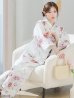 画像15: 【予約 / 7月上旬発送予定】アネモネダリア浴衣  【浴衣３点セット 浴衣/帯/下駄】OBI-siwa-204-wk-14-DusP / HIMO-900-yn-5-IV / HEKO-800-sb-5-W / YA-1002-kj-P / GETA-02-ok-8-RoseP / [/OF01]