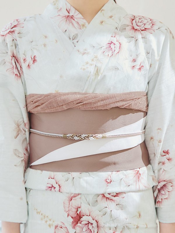 画像16: 【即日発送】赤黄色フラワー浴衣  【浴衣３点セット 浴衣/帯/下駄】[YMT]