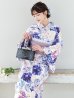 画像12: 【Riuコラボ】【予約/5月中旬発送予定】ブルーアイボリーピオニー浴衣 OBI-siwa-200-kj-11-Rose / HIMO-906-yn-PEARL / HEKO-800-sb-5-WH / YA-1001-kj-BL  / YA-1023-wk-P / GETA-01-kj-3-IV [YMT]