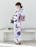 画像7: 【Riuコラボ】【予約/5月中旬発送予定】ブルーアイボリーピオニー浴衣 OBI-siwa-200-kj-11-Rose / HIMO-906-yn-PEARL / HEKO-800-sb-5-WH / YA-1001-kj-BL  / YA-1023-wk-P / GETA-01-kj-3-IV [YMT]