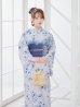 画像15: 【予約 / 5月中旬発送予定】ワンピース水彩椿柄浴衣 OBI-g-500-kj-9-NV / HIMO-900-yn-2-DusBL / HEKO-800-sb-8-DusBL / YA-73-kn-GY / GETA-01-kj-2-BL/ [y/OF01]