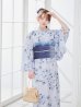 画像16: 【予約 / 5月中旬発送予定】ワンピース水彩椿柄浴衣 OBI-g-500-kj-9-NV / HIMO-900-yn-2-DusBL / HEKO-800-sb-8-DusBL / YA-73-kn-GY / GETA-01-kj-2-BL/ [y/OF01]