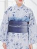 画像24: 【予約 / 5月中旬発送予定】ワンピース水彩椿柄浴衣 OBI-g-500-kj-9-NV / HIMO-900-yn-2-DusBL / HEKO-800-sb-8-DusBL / YA-73-kn-GY / GETA-01-kj-2-BL/ [y/OF01]