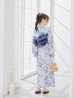 画像8: 【予約 / 5月中旬発送予定】ワンピース水彩椿柄浴衣 OBI-g-500-kj-9-NV / HIMO-900-yn-2-DusBL / HEKO-800-sb-8-DusBL / YA-73-kn-GY / GETA-01-kj-2-BL/ [y/OF01]