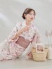 画像13: 【予約 / 5月中旬発送予定】ワンピースピンクフラワー浴衣 OBI-siwa-200-kj-8-P / HIMO-900-yn-8-P / HEKO-800-sb-5-W / YA-1079-kj-7-W / GETA-01-kj-7-P/ [y/OF01]