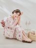 画像15: 【予約 / 5月中旬発送予定】ワンピースピンクフラワー浴衣 OBI-siwa-200-kj-8-P / HIMO-900-yn-8-P / HEKO-800-sb-5-W / YA-1079-kj-7-W / GETA-01-kj-7-P/ [y/OF01]