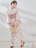 画像6: 【予約 / 5月中旬発送予定】ワンピースピンクフラワー浴衣 OBI-siwa-200-kj-8-P / HIMO-900-yn-8-P / HEKO-800-sb-5-W / YA-1079-kj-7-W / GETA-01-kj-7-P/ [y/OF01]