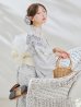 画像3: 【予約 / 7月上旬発送予定】セパレートブルーローズ浴衣 OBI-siwa-200-kj-13-OW / HIMO-903-kj-W / HEKO-800-sb-5-W / YA-953-kn-BL / GETA-01-kj-2-BL / [y/OF01]