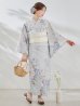 画像5: 【予約 / 7月上旬発送予定】セパレートブルーローズ浴衣 OBI-siwa-200-kj-13-OW / HIMO-903-kj-W / HEKO-800-sb-5-W / YA-953-kn-BL / GETA-01-kj-2-BL / [y/OF01]