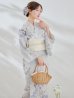 画像8: 【予約 / 7月上旬発送予定】セパレートブルーローズ浴衣 OBI-siwa-200-kj-13-OW / HIMO-903-kj-W / HEKO-800-sb-5-W / YA-953-kn-BL / GETA-01-kj-2-BL / [y/OF01]