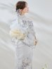 画像9: 【予約 / 7月上旬発送予定】セパレートブルーローズ浴衣 OBI-siwa-200-kj-13-OW / HIMO-903-kj-W / HEKO-800-sb-5-W / YA-953-kn-BL / GETA-01-kj-2-BL / [y/OF01]