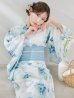 画像13: 【予約 / 7月上旬発送予定】セパレート水彩フラワー浴衣 OBI-siwa-204-wk-2-LBL / HIMO-900-yn-5-IV / HEKO-800-sb-5-W / YA-1023-wk-BL / GETA-01-kj-3-IV/ [yo/OF01]