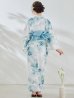 画像16: 【予約 / 7月上旬発送予定】セパレート水彩フラワー浴衣 OBI-siwa-204-wk-2-LBL / HIMO-900-yn-5-IV / HEKO-800-sb-5-W / YA-1023-wk-BL / GETA-01-kj-3-IV/ [yo/OF01]