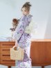 画像3: 【即日発送】大胆に咲き誇る紫×白牡丹浴衣 siwa-k29kj / Yhimo-GYxGY / Yheko-WH / YC-A90-4wk-MauvePL / YG01Pkj / [OF01]