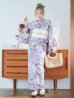画像4: 【即日発送】大胆に咲き誇る紫×白牡丹浴衣 siwa-k29kj / Yhimo-GYxGY / Yheko-WH / YC-A90-4wk-MauvePL / YG01Pkj / [OF01]