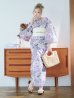 画像7: 【即日発送】大胆に咲き誇る紫×白牡丹浴衣 siwa-k29kj / Yhimo-GYxGY / Yheko-WH / YC-A90-4wk-MauvePL / YG01Pkj / [OF01]