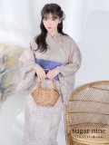 【即日発送】ベージュ地に線画の椿浴衣 OBI-g-500-kj-9-NV  / HIMO-900-yn-4-GYxGY / YA-953-kn-BL / HEKO-800-sb-5-W / GETA-02-ok-2-IV [YMT]