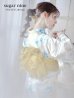 画像2: 【即日発送】ブルーとイエローのニュアンス水仙浴衣  siwa-731ok / Yhimo-MOCA / A950kn-YE / Yheko-YBE / CG-15-IV[OF01] (2)