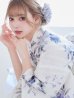 画像12: 【即日発送！】可憐なニュアンスパープル鈴蘭浴衣  【浴衣３点セット 浴衣/帯/下駄】OBI-siwa-202-ok-3-GY / HIMO-900-yn-4-GYxGY / YA-953-kn-BL / HEKO-800-sb-5-W / GETA-02-ok-2-IV[YMT]