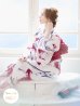 画像3: 白地×流線金魚浴衣 OBI-siwa-202-ok-10-R / HIMO-900-yn-1-B / YA-1081-kj-BR / HEKO-800-sb-5-W / GETA-02-ok-7-R[YMT]