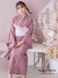 【即日発送】ダスティピンクのレース浴衣 OBI-hira-100-ok-10-PxCM / HIMO-903-kj-W02 / YA-1081-kj-P / HEKO-800-sb-4-P / GETA-02-ok-5-P[YMT]