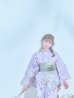 画像17: 【即日発送】くすみパープル藤の花浴衣  【浴衣３点セット 浴衣/帯/下駄】OBI-g-500-kj-6-GR / HIMO-900-yn-5-IV / HEKO-800-sb-5-W / YA-1029-wk-MVPL / GETA-01-kj-7-P[YMT]