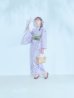 画像5: 【即日発送】くすみパープル藤の花浴衣  【浴衣３点セット 浴衣/帯/下駄】OBI-g-500-kj-6-GR / HIMO-900-yn-5-IV / HEKO-800-sb-5-W / YA-1029-wk-MVPL / GETA-01-kj-7-P[YMT]