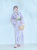 画像7: 【即日発送】くすみパープル藤の花浴衣  【浴衣３点セット 浴衣/帯/下駄】OBI-g-500-kj-6-GR / HIMO-900-yn-5-IV / HEKO-800-sb-5-W / YA-1029-wk-MVPL / GETA-01-kj-7-P[YMT]