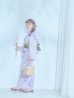 画像8: 【即日発送】くすみパープル藤の花浴衣  【浴衣３点セット 浴衣/帯/下駄】OBI-g-500-kj-6-GR / HIMO-900-yn-5-IV / HEKO-800-sb-5-W / YA-1029-wk-MVPL / GETA-01-kj-7-P[YMT]
