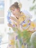 画像20: 【即日発送】鮮やか×大柄フラワー浴衣  【浴衣３点セット 浴衣/帯/下駄】[YMT]