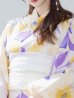 画像16: 【即日発送】鮮やか×大柄フラワー浴衣  【浴衣３点セット 浴衣/帯/下駄】[YMT]