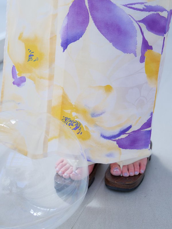 画像17: 【即日発送】鮮やか×大柄フラワー浴衣  【浴衣３点セット 浴衣/帯/下駄】[YMT]