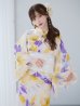 画像5: 【即日発送】鮮やか×大柄フラワー浴衣  【浴衣３点セット 浴衣/帯/下駄】[YMT]