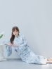 画像13: 【即日発送！】クラシカルローズブルー浴衣  【浴衣３点セット 浴衣/帯/下駄】OBI-g-500-kj-8-GY / HIMO-900-yn-5-IV / HEKO-800-sb-5-W / YA-1079-kj-6-W / YA-1017-am-W / GETA-03-ok-2-P [YMT]